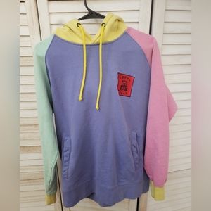 TEDDY FRESH COLOR BLOCK HOODIE Size SMALL
